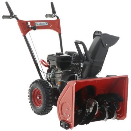 GeoTech ST 557 W EVO Benzin-Schneefräse – 196 cm³, 56 cm, auf Rädern