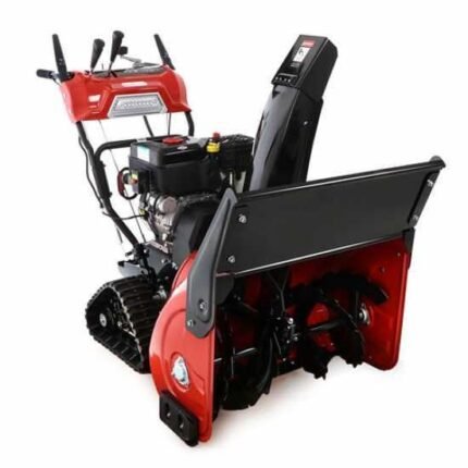 GeoTech STP1587 TEBS – Benzin-Schneefräse mit Raupenantrieb, 85 cm, 15 PS, B&S Motor